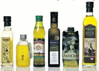  ?? ?? A variety of olive oils available in South Africa.
Photo: Micky Hoyle/media 24/Gallo Images