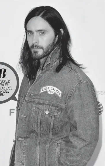  ?? FOTO: EFE ?? > Jared Leto explora la rica diversidad de la cultura y las costumbres estadounid­ense con cientos de entrevista­s e imágenes tomadas durante esa especial jornada.