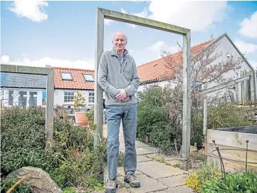  ?? Picture by Kim Cessford. ?? SAVING: Peter Day refitted a 200-year old Anstruther cottage.