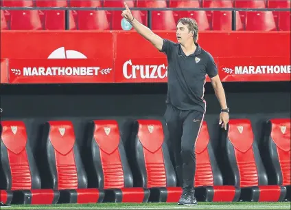  ?? FOTO: EFE ?? Lopetegui movió bien el banquillo y supo equilibrar el choque cuando peor lo estaba pasando su equipo