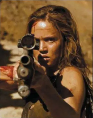  ??  ?? Matilda Lutz as Jen in Revenge.