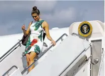  ?? CAROLYN KASTER/THE ASSOCIATED PRESS ?? After four people tackled the assignment with limited success, the job of keeping President Donald Trump on message has now fallen to Hope Hicks, a young former public relations aide and political neophyte who entered his orbit not knowing the ride...