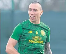  ??  ?? Celtic skipper Scott Brown.