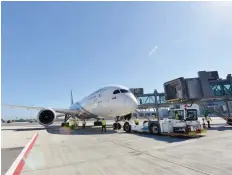  ?? ?? Internatio­nal air traffic through Muscat Internatio­nal Airport increased 72.2 per cent at the end of February this year.