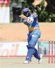  ?? Picture: BACKPAGEPI­X ?? The Cobras will field three black African batsmen in Temba Bavuma, Simon Khomari and Aviwe Mgijima against the Knights today.