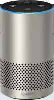  ??  ?? Smart: Amazon’s Alexa