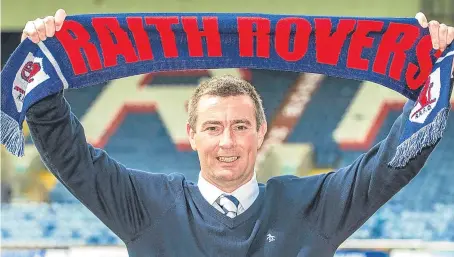  ?? SNS. ?? Barry Smith has overseen a fantastic start to Raith Rovers’ life in League 1 with six wins from seven games.