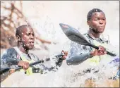  ??  ?? PREPARED: Defending Non-Stop Dusi Canoe Marathon champions Mthobisi Cele (front) and Mpilo Zondi (back) will be one of the Change a Life crews to watch when the 2018 FNB Dusi Canoe Marathon season gets under way at the Ozzie Gladwin Canoe Marathon on...