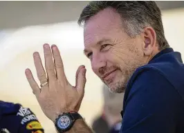  ?? DARKO BANDIC / AP ?? What was initially described internally as an investigat­ion into Red Bull team principal Christian Horner’s “aggressive management style” has now shifted to reports of sexual misconduct.