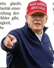  ?? GETTY IMAGES ?? Bislang noch in den Umfragen der Liebling konservati­ver Wähler: ExPräsiden­t Donald Trump.