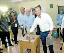  ?? RICARDO FLETE ?? Abel Martínez, candidato presidenci­al del Partido de la Liberación Dominicana (PLD).