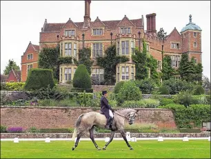  ??  ?? The magnificen­t Chilham Castle