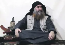  ?? Reuters ?? Abu Bakr Al Baghdadi