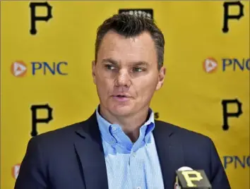  ?? Matt Freed/Post-Gazette ?? Pirates general manager Ben Cherington continues to add to a loaded farm system.