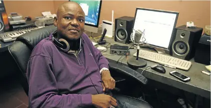  ?? Picture: TSHEPO KEKANA ?? SUPERSTAR: Segale Mogotsi sounded laid-back on air, but a serious amount of work went into his shows