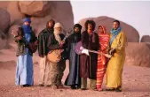  ?? ?? Malian group Tinariwen will bring their atmospheri­c desert blues to Sharjah Warehouse 421