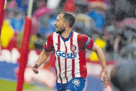  ?? // EFE ?? Stuani celebra su octavo gol en LaLiga esta temporada