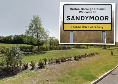  ?? Google ?? ● The land in Sandymoor where 48 new homes are to be built