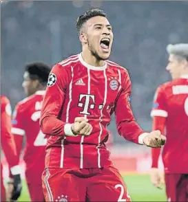  ?? FOTO: AP ?? Tolisso, protagonis­ta Anotó dos de los tres goles del Bayern de Múnich