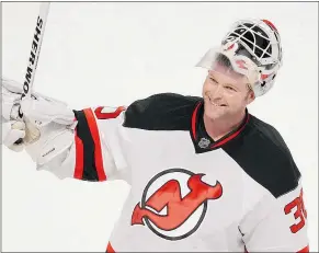  ?? JOHN MAHONEY/ MONTREAL GAZETTE FILES ?? Former New Jersey goalie Martin Brodeur will be the first to admit winning 48 games in a season, his current NHL record, was no easy feat.