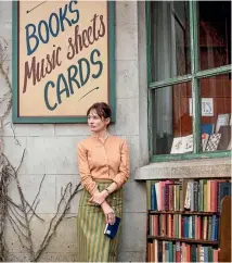  ??  ?? There’s no faulting Emily Mortimer, who plays Florence Green in The Bookshop.