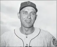  ?? Harry Harris / Associated Press ?? New York Mets’ Gil Hodges smiles in March 1963. Hodges has joined Buck O’Neil, Minnie Miñoso and three others in being elected to the baseball Hall of Fame.