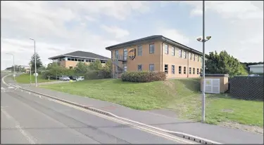  ??  ?? ■
The UPS offices in Beverly Road, Castle Donington.