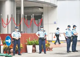  ?? /AFP ?? En Hong Kong ya operan las oficinas de Seguridad Nacional de China