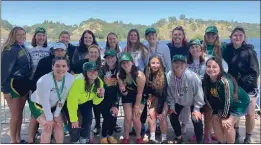  ?? CAL POLY HUMBOLDT ATHLETICS ?? Cal Poly Humboldt’s women are ranked fifth in the West among DII rowing programs. They will compete in the GNAC conference championsh­ip on Saturday.