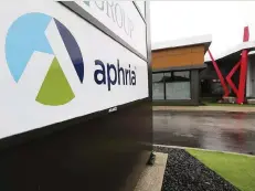  ?? POSTMEDIA NEWS ?? An independen­t review says that Aphria’s Latin American purchases were at “acceptable” prices, though on the higher-end.
