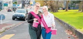  ?? ?? More volunteers are needed for Taranaki for this year’s Breast Cancer Foundation NZ’s Pink Ribbon Street Appeal.