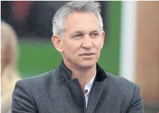  ??  ?? NET GAIN: Sports broadcaste­r Gary Lineker, host of ‘Match of the Day’, earned about £1.75 million from the BBC in 2016.