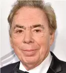  ??  ?? ‘Huge’: Andrew Lloyd Webber