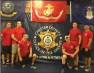  ?? SUBMITTED PHOTO ?? Chester County Sheriff’s Deputies completed the rigorous Superior Fitness Challenge in West Chester.