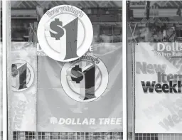  ?? ROGELIO V. SOLIS/AP ?? Dollar Tree has already begun testing higher prices at several hundred of its nearly 8,000 locations. Above, a Dollar Tree store in Jackson, Mississipp­i.