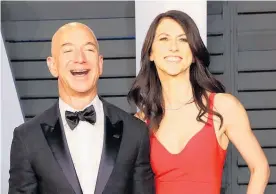  ?? Photo / FilmMagic ?? Jeff and Mackenzie Bezos are calling it a day after 25 years.