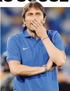  ?? GETTY ?? Antonio Conte, 50 anni, è alla sua prima stagione con l’Inter