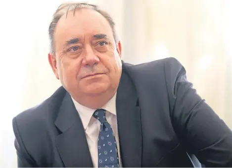 ?? PA. ?? Former first minister Alex Salmond claims the probe into complaints against him was “unfair and unjust.