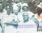  ?? VERA HARRIS ?? Lillian Richard, seated, was one of the first to portray Aunt Jemima, a character who adorned American breakfast tables, her family says.