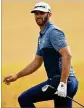  ?? GETTY IMAGES ?? World No. 1 Dustin Johnson struggled to a 5-over 76, his worst Open round since his 2009 debut.