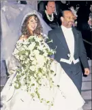  ??  ?? WHO’S THE BOSS?: Hit-maker Mariah Carey wed Sony honcho Tommy Mottola on June 5, 1993.