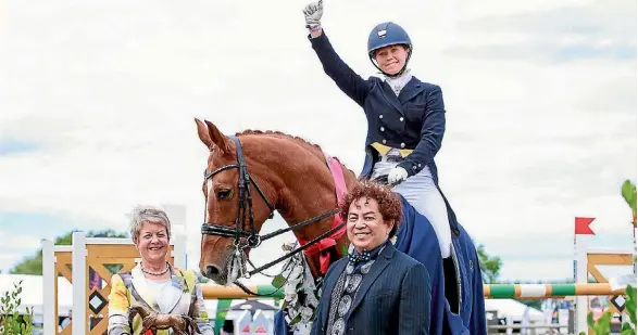  ?? SUPPLIED ?? Abbie Deken won the Grand Prix Horse of the Year.