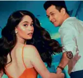  ??  ?? Jessy Mendiola (left) and Jericho Rosales in “The Girl in the Orange Dress”