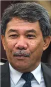  ??  ?? Datuk Seri Mohamad Hasan