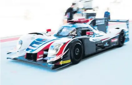  ?? FOTO: UNITED AUTOSPORTS ?? Fernando Alonso volverá a subirse a un Ligier JS P217 y lo hará por primera vez en el Daytona Super Speedway después de probar este prototipo por primera vez en el circuito de Alcañiz en Motorland Aragón el pasado mes de noviembre