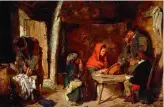  ??  ?? Scène quotidienn­e durant la Grande Famine de 1846-1847 en Irlande ; gravure d’époque.
