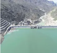  ??  ?? Çetin Dam and Hydroelect­ric Power Plant in southeaste­rn Turkey.