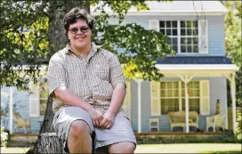  ?? ASSOCIATED PRESS 2016 ?? Gavin Grimm, 19, sued a county school board in Massachuse­tts after it passed a policy requiring students to use bathrooms that aligned with their “biological gender.” Grimm, who was assigned the gender female at birth, told his classmates he was...