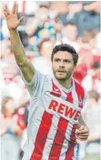  ?? FOTO: DPA ?? Jonas Hector bleibt Kölner.