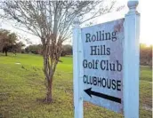  ?? SENTINEL FILE PHOTO ?? Seminole County’s plan to buy the the Rolling Hills Golf Club in Longwood hit a snag when parts of the site were found to be contaminat­ed with arsenic and other chemicals.